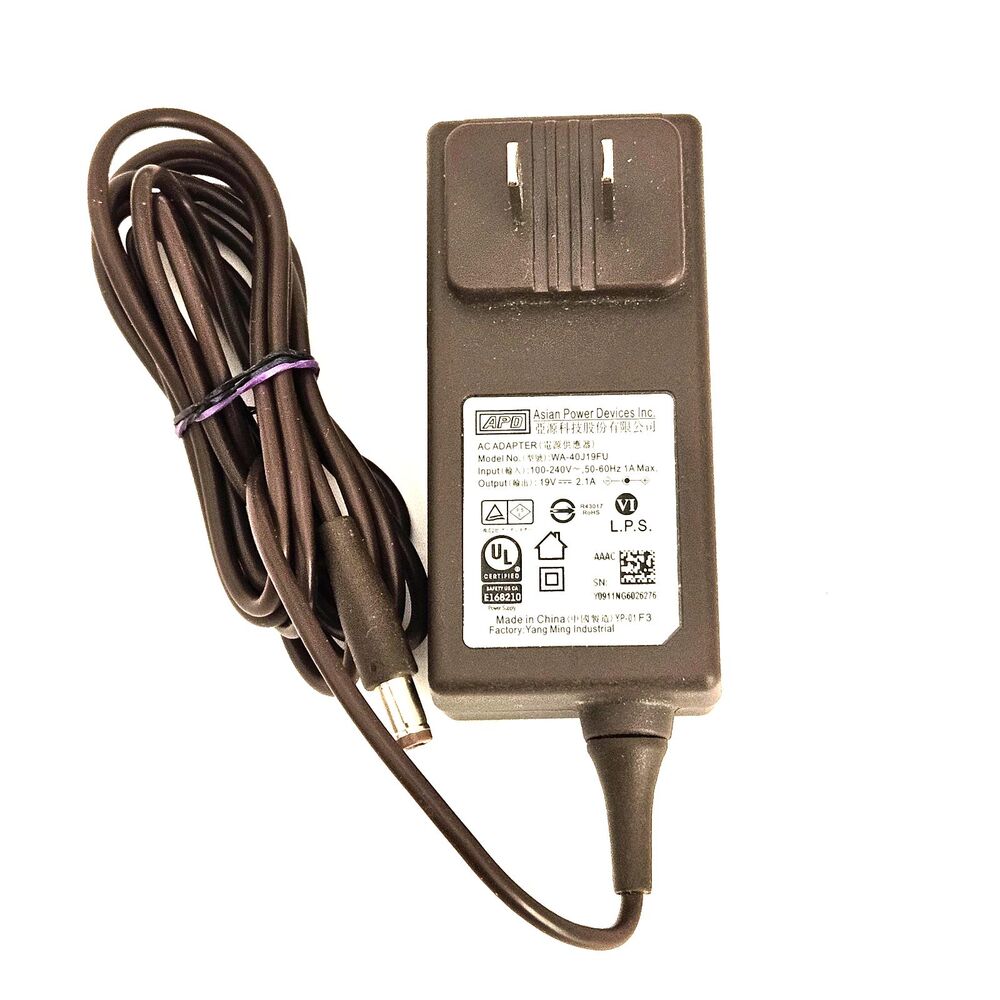 Genuine Ember Power Supply AC Adapter  APD WA-40J19FU Brown 19V 2.1A